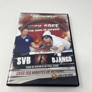 Kick Safe The Game Of Defense DVD Set Zero-X Billiards SVB Vs Django